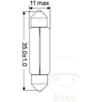 Gl&uuml;hbirne Lampe 6V5W JMP 1710JMP10er