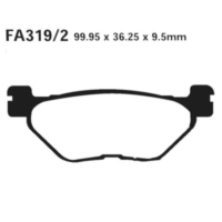 Bremsbel&auml;ge Bremsklotz Sinter HH EBC FA3192HH