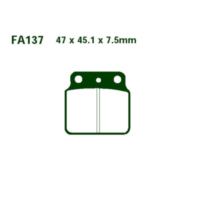 Bremsbel&auml;ge Bremsklotz Sinter R EBC FA137R