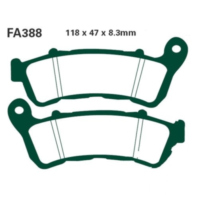 Bremsbel&auml;ge Bremsklotz Carbon Scooter EBC SFAC388