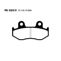 Bremsbel&auml;ge Bremsklotz Sinter HH Scooter EBC SFA3233HH