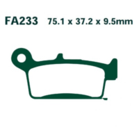 Bremsbel&auml;ge Bremsklotz Standard Scooter EBC SFA233