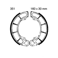 Bremsbacken mit Feder EBC H351