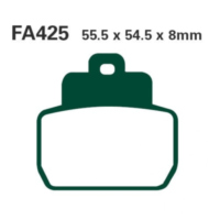 Bremsbel&auml;ge Bremsklotz Carbon Scooter EBC SFAC425