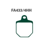 Bremsbel&auml;ge Bremsklotz Sinter HH EBC FA4334HH