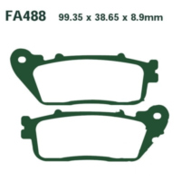 Bremsbel&auml;ge Bremsklotz Sinter HH EBC FA488HH