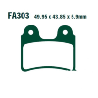 Bremsbel&auml;ge Bremsklotz Standard EBC FA303TT