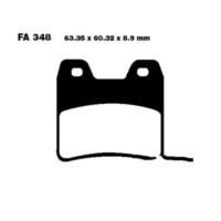 Bremsbel&auml;ge Bremsklotz Sinter HH EBC FA348HH