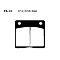 Bremsbel&auml;ge Bremsklotz Standard EBC FA036