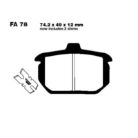 Bremsbel&auml;ge Bremsklotz Standard EBC FA078