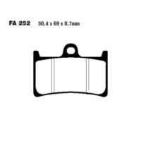Bremsbel&auml;ge Bremsklotz Sinter EPFA EBC EPFA252HH
