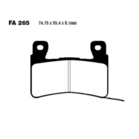 Bremsbel&auml;ge Bremsklotz Sinter EPFA EBC EPFA265HH