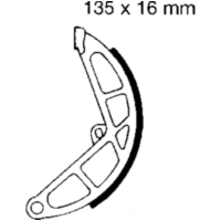 Bremsbacken ohne Feder EBC V907