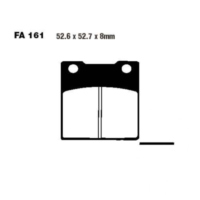 Bremsbel&auml;ge Bremsklotz Sinter HH EBC FA161HH