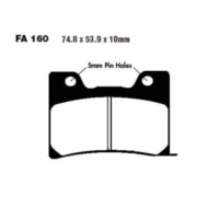 Bremsbel&auml;ge Bremsklotz Sinter HH EBC FA160HH