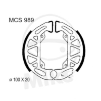 Bremsbacken mit Feder TRW MCS989