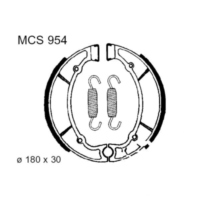 Bremsbacken mit Feder TRW MCS954
