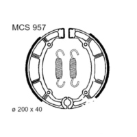 Bremsbacken mit Feder TRW MCS957