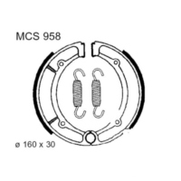 Bremsbacken mit Feder TRW MCS958