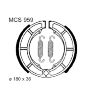 Bremsbacken mit Feder TRW MCS959