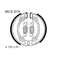 Bremsbacken mit Feder TRW MCS819