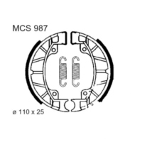 Bremsbacken mit Feder TRW MCS987