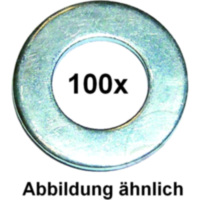 Unterlegscheiben blau M8 125