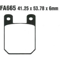 Bremsbel&auml;ge Bremsklotz Standard EBC FA665