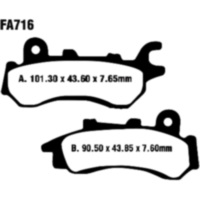 Bremsklotz Standard EBC FA716