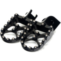 Fussrasten Satz schwarz Accossato FR795N