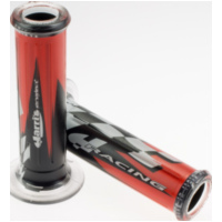 MotorradGriffgummi, Griffgummi Lenkergriffe (Paar) Road 120mm/sw-rot