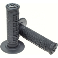 MotorradGriffgummi, Griffgummi Lenkergriffe (Paar) Unity Slimline Halb-Waffel 115mm/dunkel grau