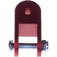 Heck-H&ouml;herlegungssatz 40mm Minarelli/f&uuml;r: Peugeot Motoren rot