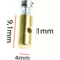 Schraubnippel 4x9mm (1St&uuml;ck)