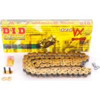 Motorradkette, Antriebskette Kette X-Ring verst&auml;rkt VX, 525, 100, G&B mit Hohlnietschlo&szlig; / nutzbar bis 110kW (150PS) / bis 1000ccm