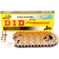 Motorradkette, Antriebskette Kette X-Ring super verst&auml;rkt ZVMX G&G, 530, 108 mit Hohlnietschlo&szlig; / empfohlen ab 88kW (120PS) / bis 1300ccm