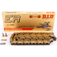 Motorradkette, Antriebskette Kette hoch verst&auml;rkt MX, 520, G&B, 122 mit Clipschlo&szlig; / empfohlen im Offroadeinsatz bis ca. 59kW (80PS) / bis 500ccm