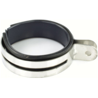 Auspuffanlage, Schalld&auml;mpfer Uni-Auspuffschelle 12 cm