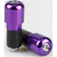 Lenkerenden Lenkergewichte Purpur rot (Set) 1454030