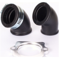 Ansaugkr&uuml;mmer, Ansaugbr&uuml;cke, Ansaugspinne Ansaugstutzen Racing zweiteilig 24 und 32mm f&uuml;r Piaggio