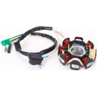Lima, Generator Lichtmaschine Stator 8 Spulen f&uuml;r GY6 125/150ccm