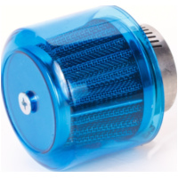 Luftfilter Air-System 38mm gerade blau