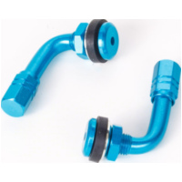 Ventilsatz f&uuml;r Reifen 90&deg; - blau &Oslash; 11,3 mm