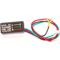 Blinkerrelais, Blinkgeber LED/Halogen Blinkrelais 12V (0,1-240 Watt) lastunabh&auml;ngig, 3 polig