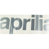 Sticker Aufkleber f&uuml;r: Aprilia silber