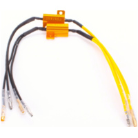 Leistungswiderstand mit Kabel - 7,5 Ohm / 25 W mit Kabel