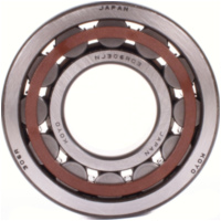 Zylinderrollenlager NJ306 R C3 ,Stahlk&auml;fig,11 Rollen per St&uuml;ck