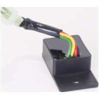 Blinkerrelais, Blinkgeber LED-Blinkrelais, diverse f&uuml;r: Honda Modelle z.B. CBR600RR / CBR1000 Bj. 06-08 und CB1000R, 12 V, 0,05A bis 10A (1-100W), 4-fach Stecker