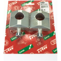 Klemmb&ouml;cke f&uuml;r 28 mm Lenker MCL 350 C silber