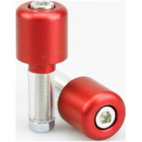 Lenkergewichte Lenkerenden Alu Set rot